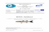 MUGIL database - MUGIL PROJECT€¦ · Mugil cephalus references to be ... The references will be displayed in the public domain of the MUGIL web page whereas the s ... • Within