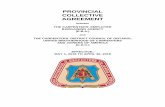 PROVINCIAL COLLECTIVE AGREEMENT - ISCA May 1, 2016 to... · provincial collective agreement between . the carpenters' employer . bargaining agency (e.b.a.) and . the carpenters’