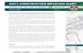 AGC’s CONSTRUCTION INFLATION ALERT - North … ·  · 2008-01-11AGC’s CONSTRUCTION INFLATION ALERT ... New multi-unit Commercial 4 4 Improvements 14 15 Private ... Recent turmoil