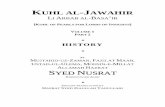 Kuhl Al-Jawahir Vol1 Part2 (History) - khalifatullahmehdi.infoV1P2... · Malik IlahdadRZ ’s Expulsion ... SAL English Translation of Quran by Dr.Syed Abdul Latif ... Kuhl Al-Jawahir