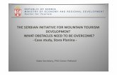THE SERBIAN INITIATIVE FOR MOUNTAIN TOURISM DEVELOPMENT ...cf.cdn.unwto.org/sites/all/files/pdf/5.1_goran_petkovic_2012_the... · THE SERBIAN INITIATIVE FOR MOUNTAIN TOURISM DEVELOPMENT