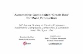 Automotive Composites ‘Crash Box’ for Mass Production · Automotive Composites Conference & Exhibition Novi, Michigan USA. ... – After braid cutting, mandrel are put directly