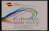Infinite variety - Acupuncture · their knowledge, and we are equally ... We’d love you to get involved – if you have a hidden talent, ... Infinite variety – vive la différence!