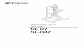 INSTRUCTION MANUAL SLIT LAMP SL-D7 SL-D8Z · Thank you for purchasing the Slit Lamp SL-D7, SL-D8Z. This slit lamp is used for the enlargement observation of eyeballs and the parts.
