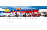 PUP - Citizens Charter as of April 2015 · CITIZEN’S CHARTER CITIZEN’S CHARTER As of April 2015 . ... the PUP College Entrance Test for the main ... • Curriculum Sheet • Latest