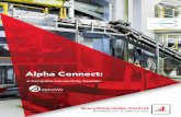 A Complete Connectivity Solution - Allied Electronics · Alpha Connect: A Complete Connectivity Solution thinkallied.com †1.800.433.5700} 2