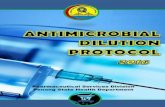 Pharmaceutical Services Division - moh.gov.myjknpenang.moh.gov.my/jknpenang/images/JKNPP/Farmasi/...i Antimicrobial Dilution Protocol (AmDP) This is a general guide for dilution of