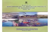 REPORT ON BENCHMARKING OF IRRIGATION PROJECTS IN … · REPORT ON BENCHMARKING OF IRRIGATION PROJECTS IN MAHARASHTRA ... Shri P. V. Mannikar Executive Engineer ... WALMI Water and