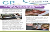Trust invests in new SimPad technology to train … Info/GP-Update/2013/GP...Trust invests in new SimPad technology to train medical students The Midland Training and Simulation Centre