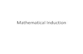 Mathematical Induction - Arizona State Universityboerner/mat243/5.1 Induction...Introduction Mathematical induction, or just induction, is a proof technique. Suppose that for every