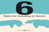 Rules for Investing in Stocks - Amazon S3 · Financial intelligence begins with knowing why you’re investing. In the world of stocks, there are three things investors invest for: