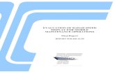 EVALUATION OF RADAR SPEED DISPLAY FOR MOBILE MAINTENANCE ...€¦ · EVALUATION OF RADAR SPEED DISPLAY FOR MOBILE MAINTENANCE ... Speed Display for Mobile Maintenance Operations ...