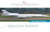 FALCON 900EX - AeroClassifiedsaeroclassifieds.com/wp-content/uploads/2017/05/b68f97_4f89db767f2e... · FALCON 900EX • F-HAXA • S&P SPECIFICATIONS • PAGE 2 ... AVIONICS Type