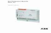 Arc Protection Module REA 107 - ABB Ltd Normally closed NO Normally open SG Switch group Name of the manual MRS number ... The Arc Protection Module REA 107 …