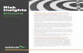 Risk Insights - Weaver Insights - Refocusing the...Risk Insights Refocusing the Internal Audit Function ... Key performance indicators (KPI) throughout the business operation measure