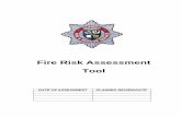 Fire Risk Assessment Tool - Surrey · Fire Risk Assessment Tool ... protective measures as part of the fire risk assessment process ... remedial action and the recording of such