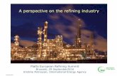 A perspective on the refining industry - Amazon S3€¢ 1/7 of oil demand is taken by non-refinery products. • Biofuels are the visible part of the iceberg, fractionation products