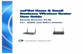 cnPilot Home & Small Business Wireless Router User … · pmp-0884 (September) II Accuracy While reasonable efforts have been made to assure the accuracy of this document, Cambium