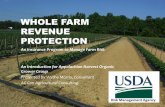 WHOLE FARM REVENUE PROTECTION - …asdevelop.org/wp-content/uploads/2018/02/Sec-10-Whole-Farm-Revenue...WFRP insured revenue is the total amount of insurance coverage provided by this