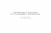 Unifying Themes in Complex Systems - Home - Springer978-3-540-35866-4/1.pdf · scopic collective behavior through self-organization, ... management and education. ... exploring the
