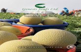 Since 1994 - Certified Organic Seedgenesisseeds.com/PDFs/GENESIS_SEEDS_CATALOG.pdf · To service seed companies and distributers worldwide ... year round production. Tomato Lola F1