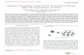 Dynamic Watchdogs Using AODV Protocol For Energy … ·  · 2017-04-21Dynamic Watchdogs Using AODV Protocol For Energy Efficient Trust Systems In WSNs 1 Sakthi Priyanka.V, 2 Dr.Jeen