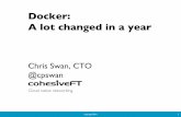 Docker: A lot changed in a year - GOTO Conferencegotocon.com/.../slides/ChrisSwan_DockerALotChangedInAYear.pdfDocker:! A lot changed in a year" Chris Swan, CTO! @cpswan! Cloud native