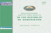 OCCUPATIONAL SAFETY AND HEALTH IN THE REPUBLIC … · IN THE REPUBLIC OFOF UZBEKISTAN UZBEKISTAN NATIONAL PROFILE ... which are in conformity with United Nations ... at Employment