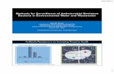 Methods for Surveillance of Antimicrobial Resistant … 1 Methods for Surveillance of Antimicrobial Resistant Bacteria in Environmental Water and Wastewater Katy M. Brown University