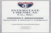 Product...PRODUCT BROCHURE INDUSTRIAL & SPECIALTY CHEMICALS CORPORATE HEADQUARTERS 2797 Freedland Road p.o. Box 1600 Hermitage, PA 16148-0600 724-981-3771 FAX: 724-981-8383 PRODUCT
