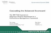 Cascading the Balanced Scorecard - SGBdergiler.sgb.gov.tr/kurumsal/straplan/dokumanlar... ·  · 2006-11-06October 10-12, 2006 Washington, D.C. Government Summit 2006 Balanced Scorecard