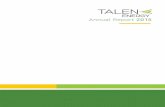 TalenEnergy Annual Report Final 2016 04 07 · nothing to help the depressed pricing environment. Furthermore, macroeconomic factors affecting ... ergy is at the heart of our decision