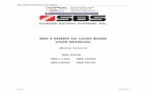 SBS Load Bank Instruction Manual - Test Equipment … series load bank user manual rev 1.1 9-24-2013 sbs-s series dc load bank user manual . models covered . sbs-4830s . sbs-1110s