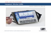 Impact Echo (IE) - Construction Testing Equipment | PCTE · NDE-360 Platform with WinIE Software Version 1.0 Impact Echo (IE) NDE 360 PLATFORM System Reference Manual