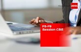 F5-F9 Session CBE - cn.accaglobal.comcn.accaglobal.com/ueditor/php/upload/file/20170922/1. Overview.pdf · Together ©ACCA Getting to know F5 to F9 CBE Marking . Embracing change.