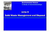 Unite 9 Solid Waste Management and Disposalnetedu.xauat.edu.cn/sykc/hjx/content/wlkj/9.pdfSolid waste means any garbage or refuse; sludge; and other discarded material, . including