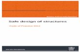 Safe Design of Structures Code of Practice 2013 · Safe design of structures – Code of Practice 2013safe ... Safe design of structures – Code of Practice 2013safe-design ... design