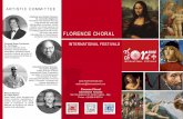 FLORENCE CHORAL Choral Competition and editor of ICB (International Choral Bulletin of IFCM – International Federation of Choral Music ...