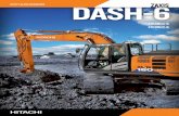 DASH-6 - Hitachi Construction ZAXIS | DASH-6 UTILITY-CLASS EXCAVATORS BIG BENEFITS. Built with the same toughness as our large mining ... 8…