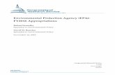 Environmental Protection Agency (EPA): FY2016 Protection Agency (EPA): FY2016 Appropriations Congressional Research Service Table 4. Appropriations for Clean Water and Drinking Water