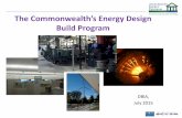 The Commonwealth’s Energy Design Build Program · • Contractor Lumus Construction • Designer, Solar Design Associates ... No -- DCAMM Certification . Yes -- Prevailing Wage,
