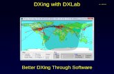 Dxing with DXLab - dxlabsuite.com with DXLab Visalia 2017 v5.pdf · • Working the DX You Need . Finding and Working Needed DX 1. What’s been QRV that I need? 2. Working Mount