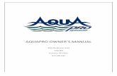 AQUAPRO!OWNER’S!MANUAL! - ecoaquapro.comecoaquapro.com/wp-content/uploads/.../06/AquaPro-Pool-Heat-Pump-… · 3 Refrigerant Circuit Service Only by Qualified, EPA Certified T echnician