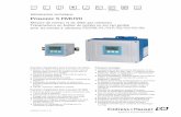 Prosonic S FMU90 - Information technique | Endress+Hauser · Interface PROFIBUS DP ... Le transmetteur Prosonic S FMU90 mesure le temps t entre l'émission et ... Il faut utiliser