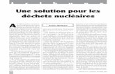 une Solution Pour Les Déchets Nucléairesddata.over-blog.com/xxxyyy/0/31/89/29/Fusion-79/F79.6.pdf · nes d’uranium fabriquera le même ... Une solution pour ces déchets nu-cléaires