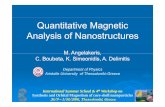Quantitative Magnetic Analysis of Nanostructuresusers.auth.gr/agelaker/index_htm_files/Angelakeris-Thessaloniki... · Quantitative Magnetic Analysis of Nanostructures M AngelakerisM.