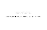 CHAPTER VIII SEWAGE PUMPING STATIONS VIII SEWAGE PUMPING STATIONS ... design calculations, calculated system curves, surge protection ... Recreational Vessel Wastewater Facilities