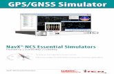 GPS/GNSS Simulator - WORK Microwave€¦ · GPS/GNSS Simulator In co-operation with ... turntable, or generates wheel-tick sensor ... • Max. velocity (LOS) ...