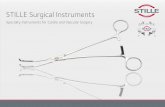 STILLE Surgical Instruments Instruments for Cardio and Vascular Surgery. ... Micro scissors ... 4 STILLE Surgical Instruments ...