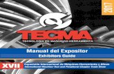Manual del Expositor - Tecmatecma.org.mx/wp-content/uploads/2017/02/Manual_Expositor_V3.pdfMonTAJe De eQUiPo PeSADo 13 MonTAJe De eQUiPo Ligero y DecorAcioneS 14 MeSA De ServicioS